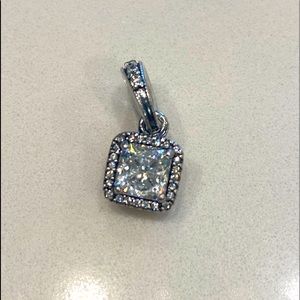 Authentic Pandora dangling CZ charm
